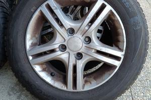 4 PNEUMATICI INVERNALI M+S HANKOOK 165/70R14 81T