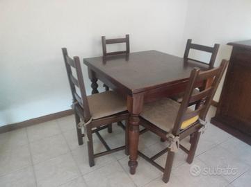 credenza divano sedie tavolo