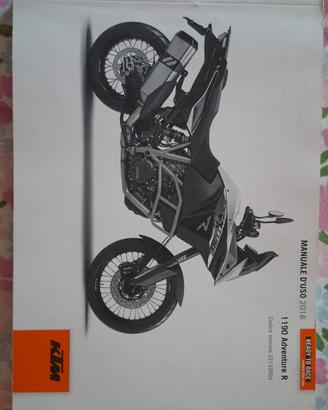 Manuale uso e Manutenzione Ktm 1190