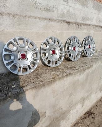 4 x Copricerchi per FIAT Panda 2018 originali