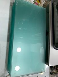 Mensole in vetro satinato