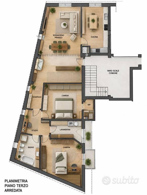 Appartamento – Bologna, Ghetto ebraico, Santo Stefano - Vista 3