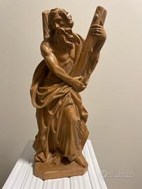 Statua San Andrea - Albert Comploj (Legno)