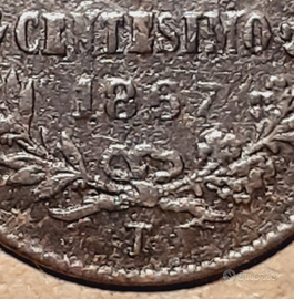 1 centesimo 1867 t. raro 2