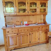 credenza in legno massello