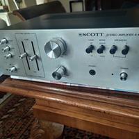 HH Scott A-407 amplificatore made in usa