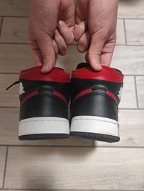 Jordan 1 rosse e nere