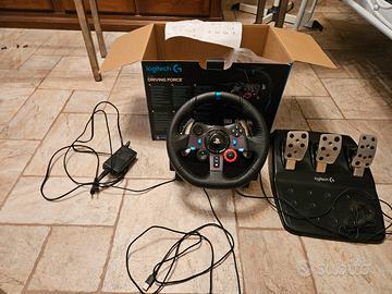 simulatore  logitech g29 