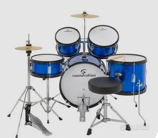Batteria Soundsation blu per bambini pari al nuovo