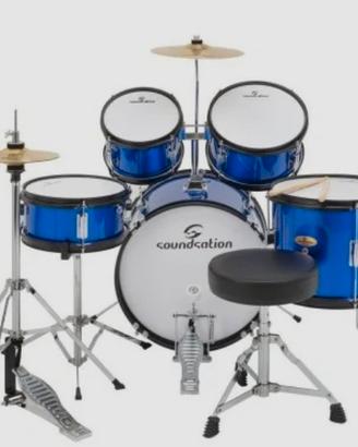 Batteria Soundsation blu per bambini pari al nuovo