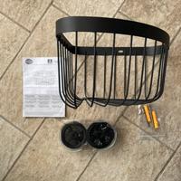 Organizer per doccia per parete Sensea neo nero