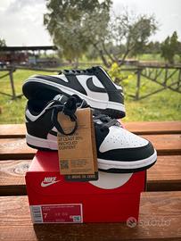 Nike Dunk Low Panda Next Nature EU 38 NUOVE con ca