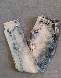 jeans strappati azzurri 
