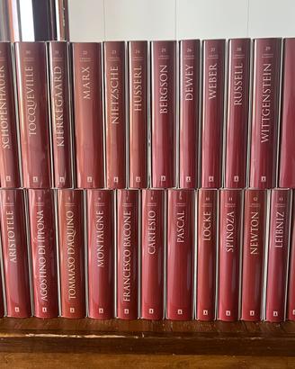 Collezione 30 volumi “I grandi filosofi”