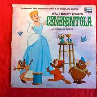 Disco LP Cenerentola colonna sonora Disney 1969