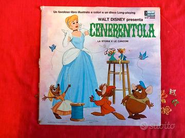 Disco LP Cenerentola colonna sonora Disney 1969