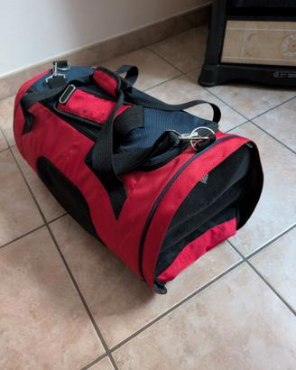 Trasportino morbido per gatto