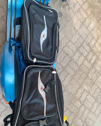 borse laterali moto scooter