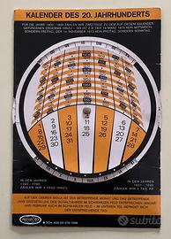 KALENDER DES 20. JAHRHUNDERTS Calendario XX secolo