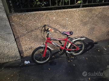 bicicletta bambino i16 pollici