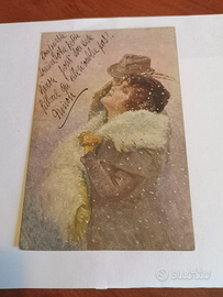 Cartolina illustrata B.Cascella,1917