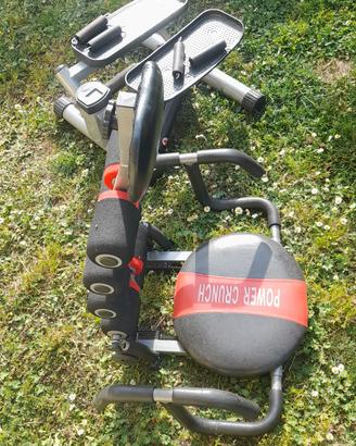 panca  per addominali  e stepper