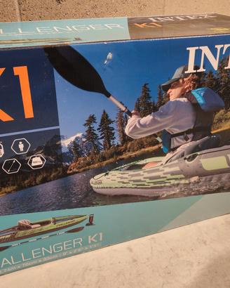 Canoa Intex Challenger K1 NUOVA