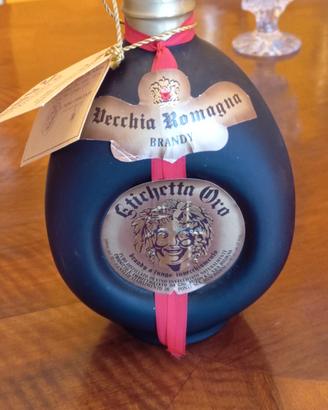 Vecchia Romagna Etichetta oro, brandy anni 70