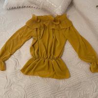 Blusa guallo ambra zuiki taglia unica
