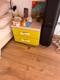 Cassettiera per camera Bambini a due cassetti