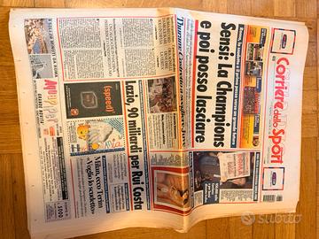 Corriere dello sport 19/06/2001 + speciale