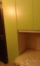 Cameretta verde e lilla