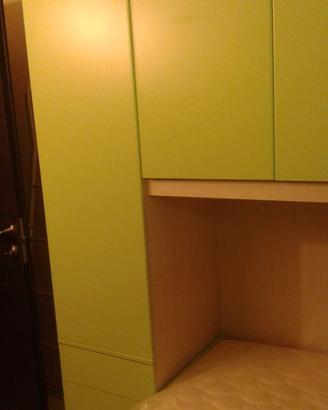 Cameretta verde e lilla