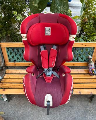 Seggiolino auto bambino Kiwi Q-Fix rosso – ISOFIX
