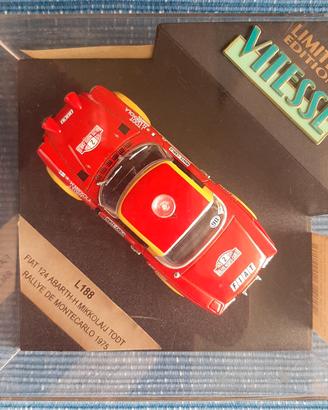Modellino in scala 1 : 43 Fiat 124 Abarth Rally