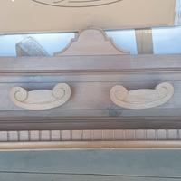 Antico attaccapanni lavorato a mano 