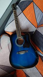 chitarra elettroacustica IBANEZ + custodia 