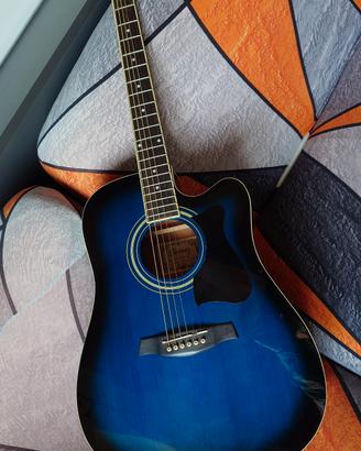 chitarra elettroacustica IBANEZ + custodia 