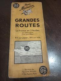 cartina michelin  1939