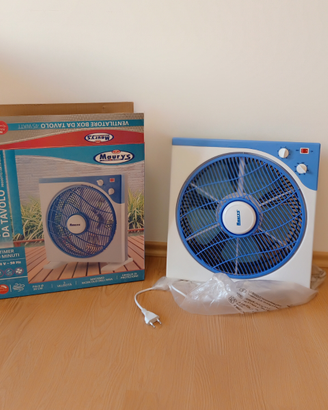 Ventilatore box da tavolo 45 watt