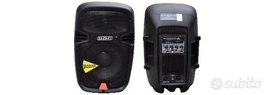 Diffusore audio attivo 120 watt, con lettore di sc