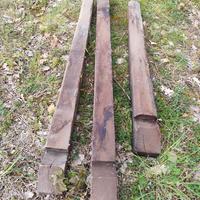 Travi e travetti in legno vari testa lavorata