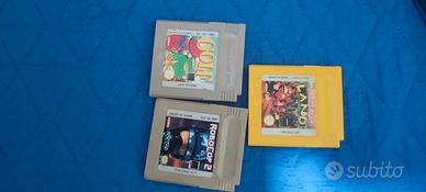 ,Donkey Kong Land,Mario golf,Robocob 2 Gameboy