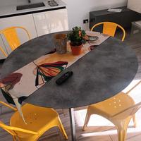 Tavolo tondo allungabile