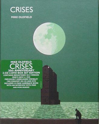 Mike oldfield crises box cd dvd