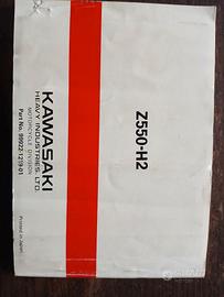 Libretto uso e manutenzione Kawasaki gpz 550
