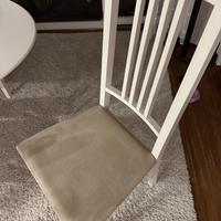 Sedie bianche Ikea