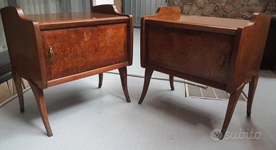 Coppia Comodini Vintage Anni 50/60