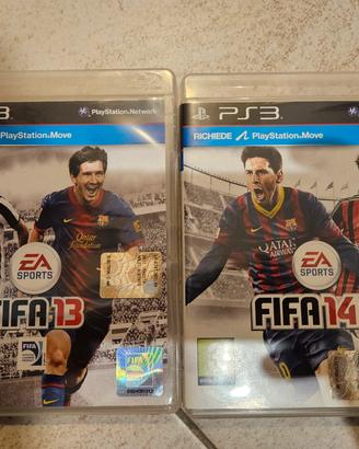 Fifa 13 e 14 per PS3