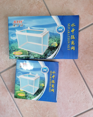 Materiale vario per acquario dolce e marino